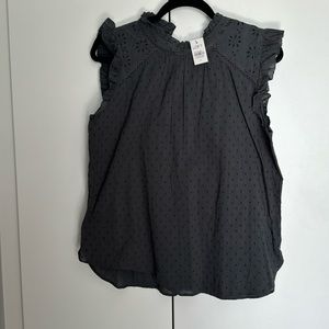 LOFT-grey dress tank top